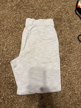lululemon athletica Womens White Heathered Leggings
